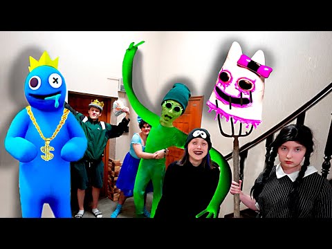 МОНСТРЫ САДА БАН БАН ПРОИГРАЮТ! РАДУЖНЫЕ ДРУЗЬЯ ПРИШЛИ В АКАДЕМИЮ! - Rainbow Friends Vs Banban