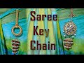 Saree Waist Key Chain #chabi ka challa #key chain # thalam guthi #Ethnic wedding wear # Saree pin