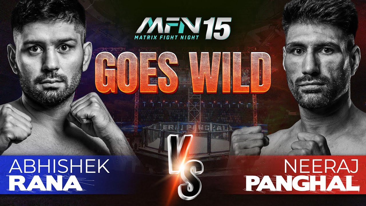 Absolute WAR! 🥊 Neeraj Panghal vs Abhishek Rana | Fight of the Night ...