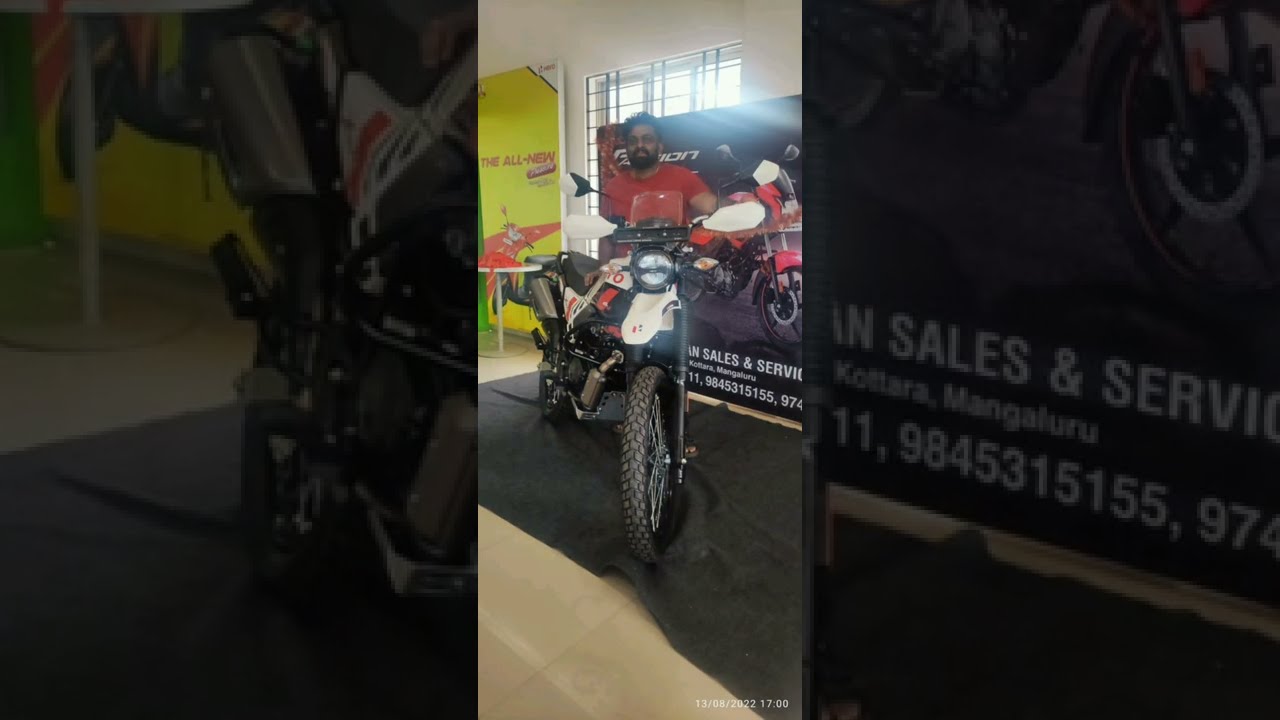 My XPulse Rally edition. First in Mangalore. 