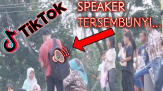 PRANK PUTER LAGU TIKTOK PAKE SPEAKER | AUTO NGAKAK