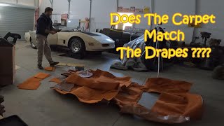 81 Corvette Gets New Carpet