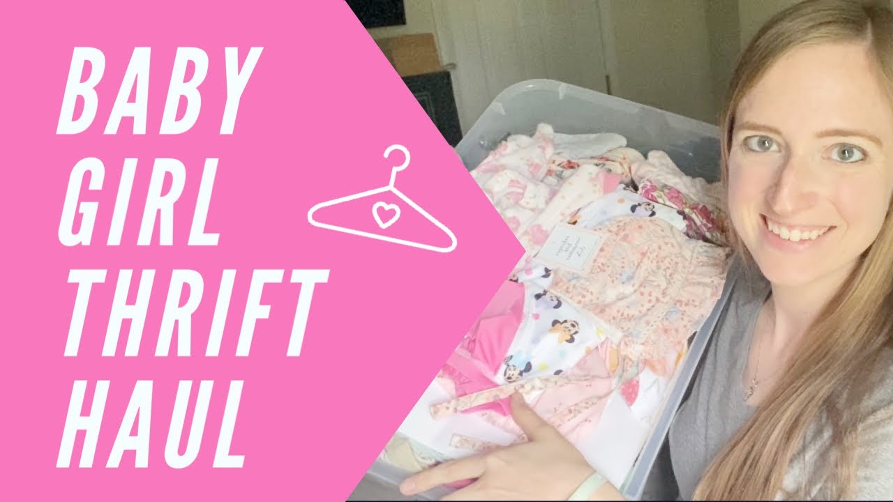 BABY GIRL THRIFT HAUL | 3RD TIME MOM | SECONDHAND FASHION