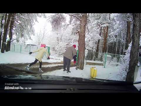 ბაბი ლიზი თოვლში