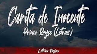 Carita de Inocente - Prince Royce (Letras / Lyrics) | Letras Rojas