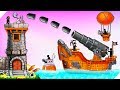 ПОДВОДНАЯ ЛОДКА и ПУШКА - Катапульта: Атака пиратов The Catapult:Clash With Pirates Игры для андроид