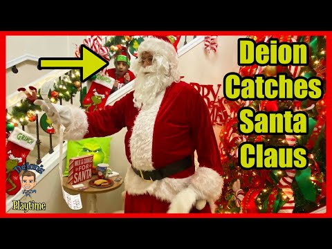 Deion finds Santa Claus on Christmas | Deion’s Playtime