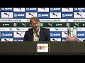 La conferenza stampa di fine mercato del direttore sportivo Francesco Palmieri