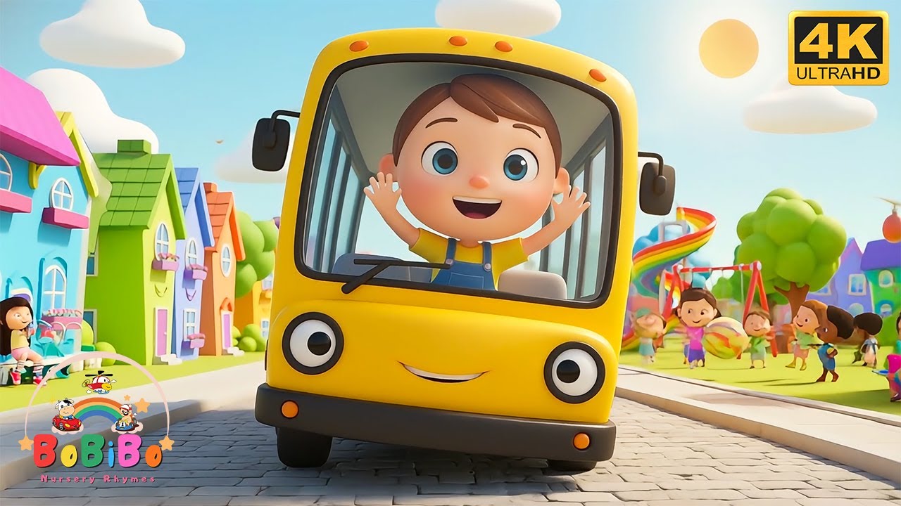 The Wheels on the Bus Go to the Festival! 🚌 + More Nursery Rhymes | BoBiBo Kids Songs