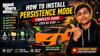 HOW TO INSTALL PERSISTENCE MODS | GTA5