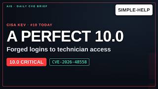 SimpleHelp Can Hand Attackers Technician Access (CVE-2026-48558)