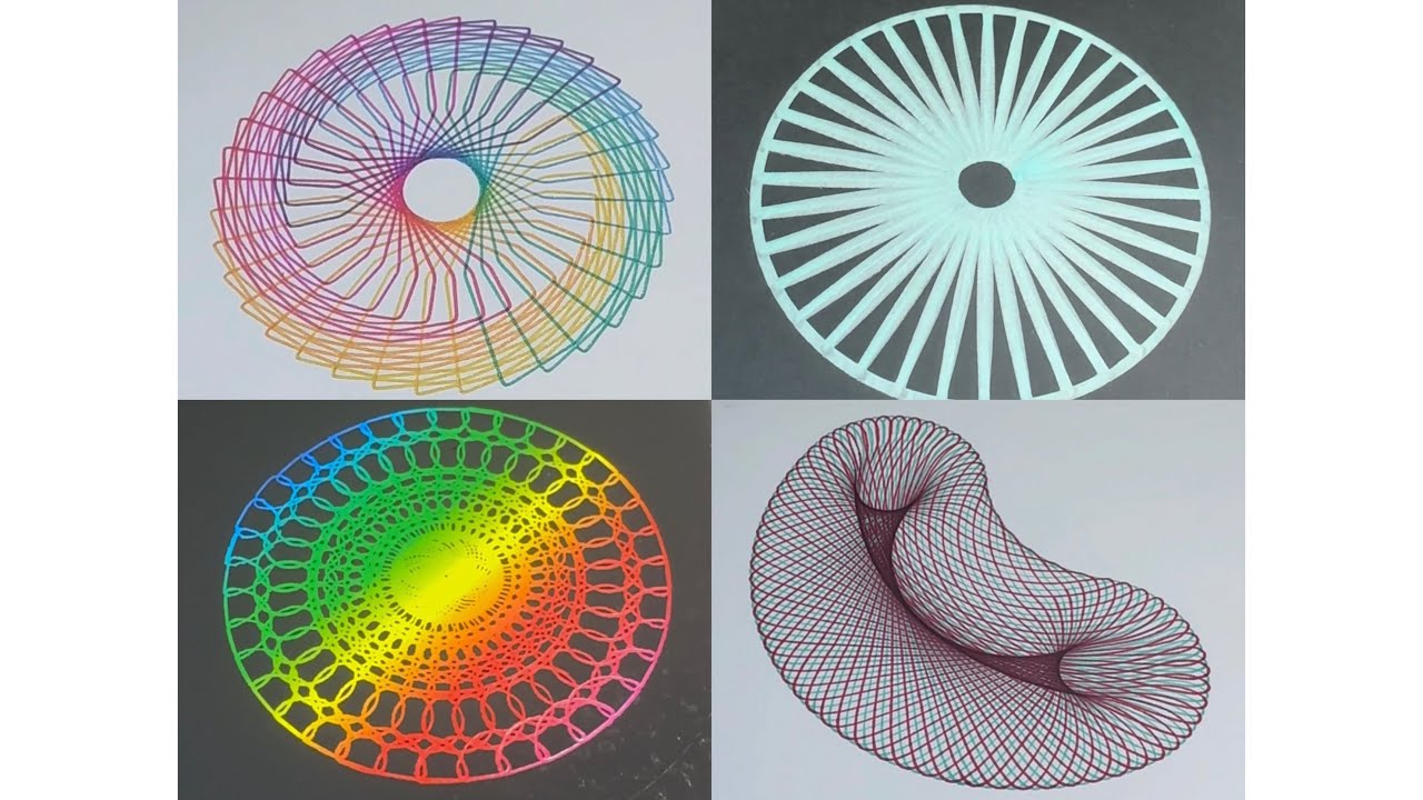 Hy Pattern Daily Spirograph Artistic Designs | by HY - Impressive Patterns - YouTube