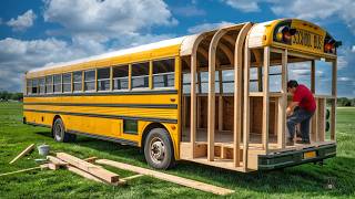 This Couple’s Bus Transformation Is Breaking the Internet 🔥🚍@lifeanywhere