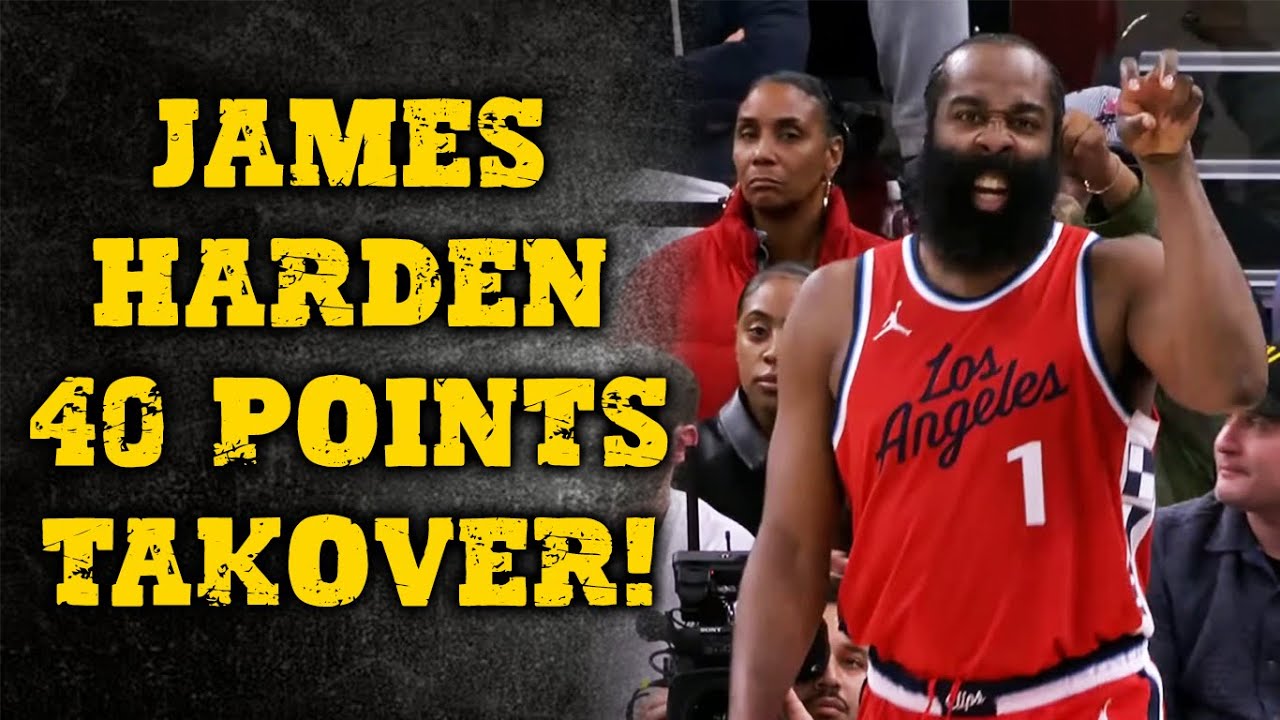 James Harden 40 Points Takeover! Demolished Bucks at the End!
