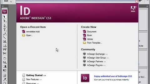 Close and Exit InDesign CS3