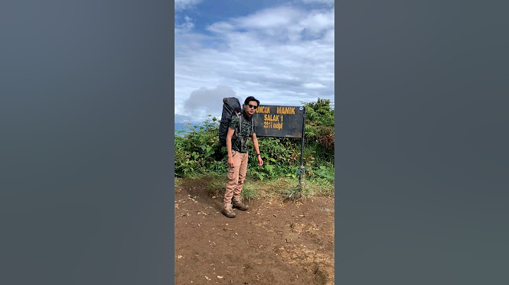 puncak gunung salak 1 #puncak #pendaki #traveling