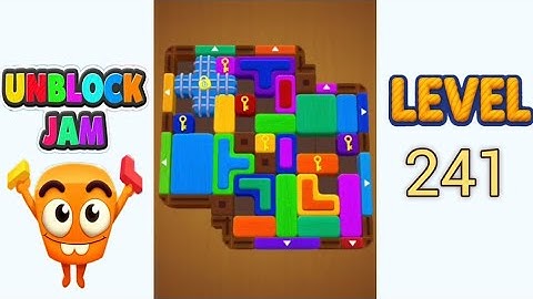 Unblock Jam Level 241 Walkthrough Solution