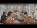 Президент Узбекистана принял министра здравоохранения России