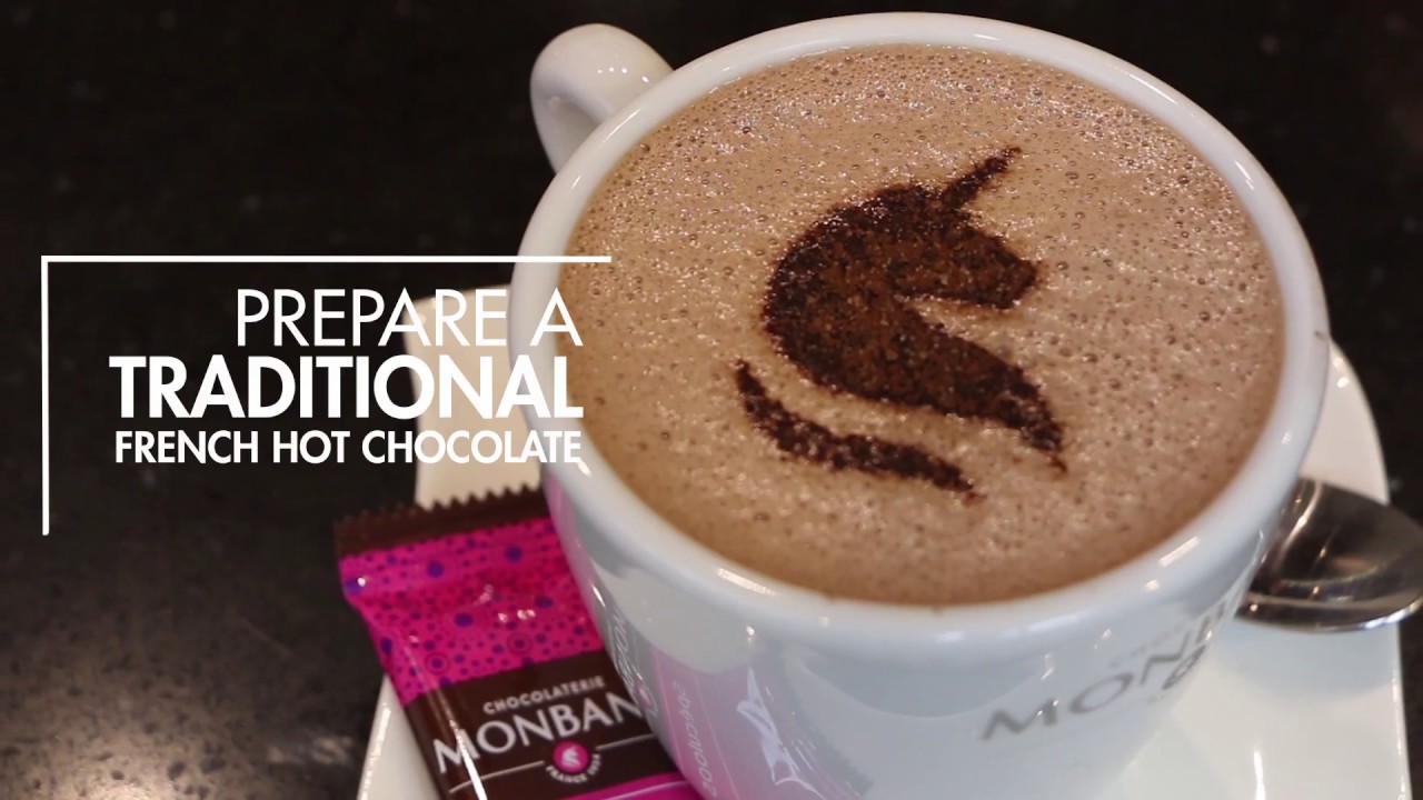 A traditional french hot chocolate