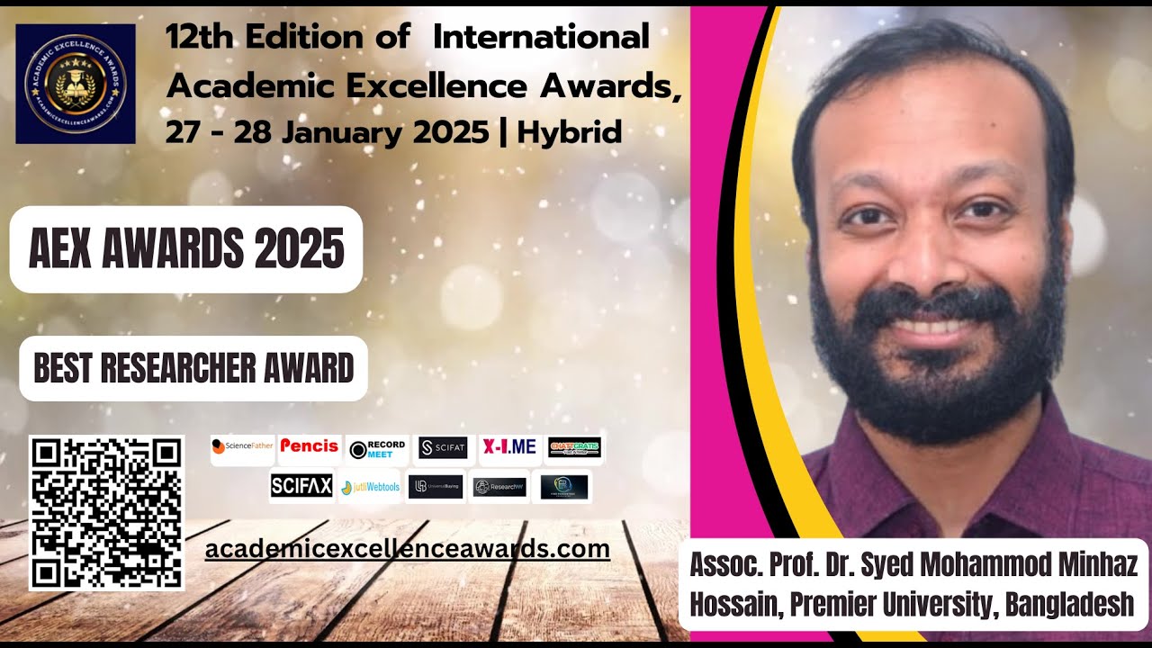 Assoc. Prof. Dr. Syed Mohammod Minhaz Hossain - Presentation Video