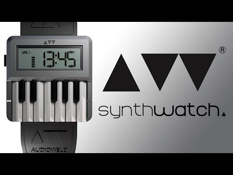 Audioweld® Synthwatch® world’s first wristwatch synthesizer