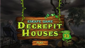 Escape Game Decrepit Houses 23 WalkThrough - FirstEscapeGames