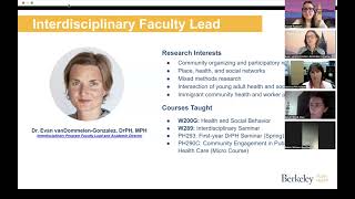 UC Berkeley Online MPH: Interdisciplinary Information Session