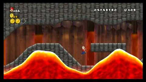 New Super Mario Bros. Wii - Star Coin Location Guide - World 8-3 | WikiGameGuides