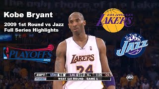 Kobe Bryant 2009 1st Round Full Series Highlights vs Jazz