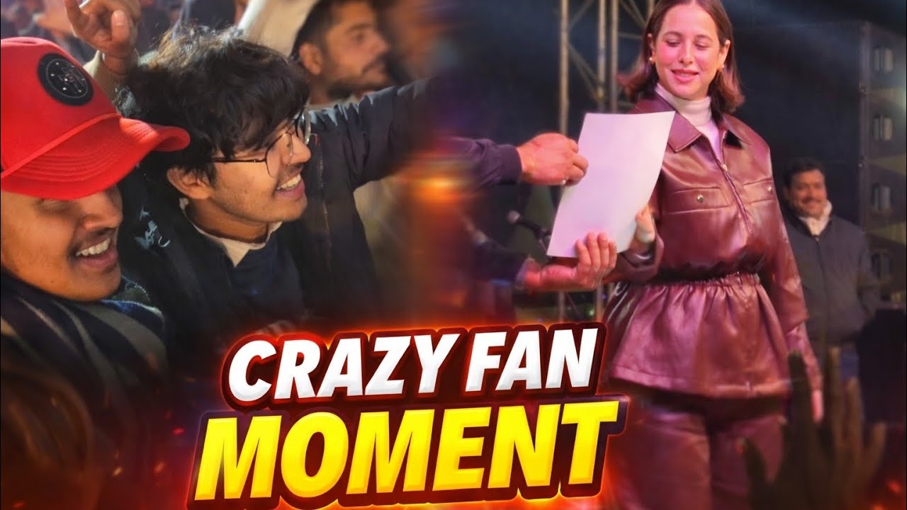 Unexpected Fan Moment at Sunanda Sharma Concert kangra 😱