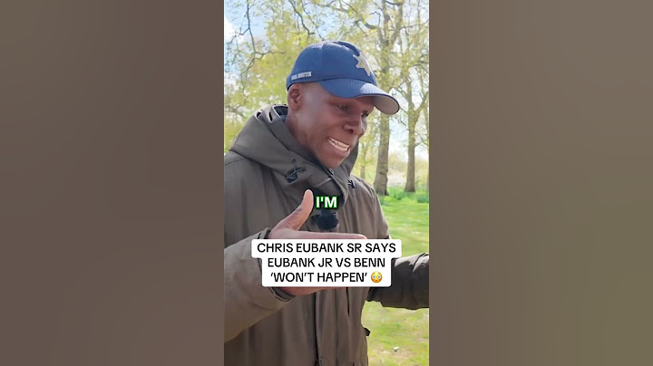 Chris Eubank Sr has emotionally revealed why his son's fight against Conor Benn 'SHOULDN'T happen'