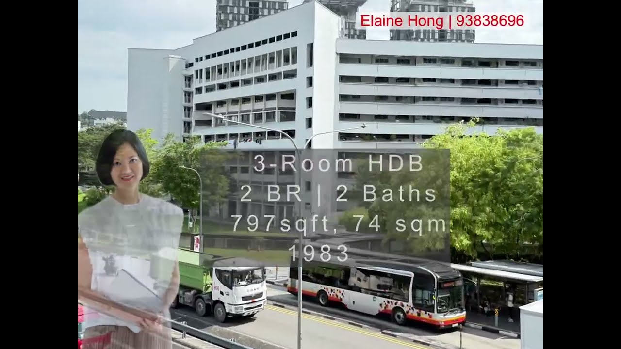 For Sale | HDB 3-Room Model A | Blk 611 Clementi West St 1