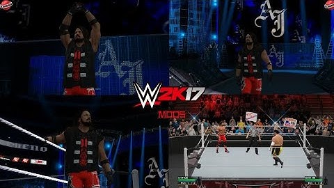 WWE 2K17 Pc AJ Styles SSD Attire Mod With Entrance And Victory Animation | Rishabh Mehra |