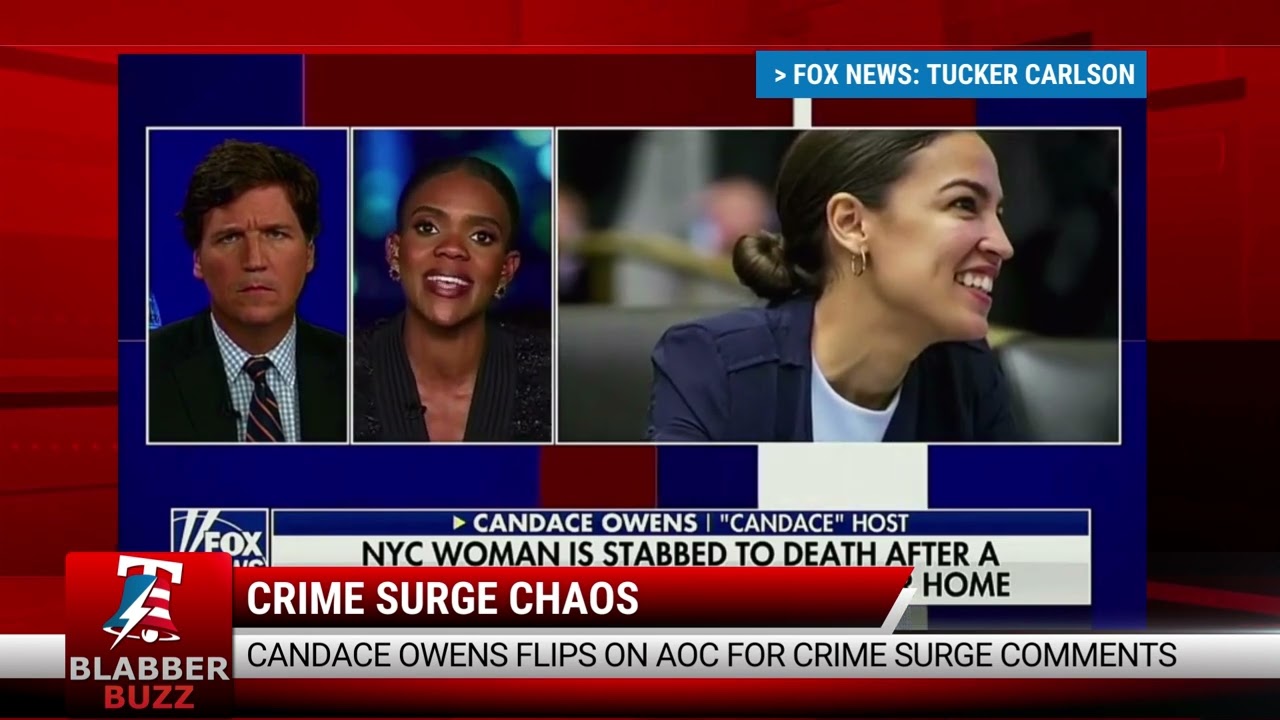 Candace Owens Goes Off On AOC for Crime Surge Comment