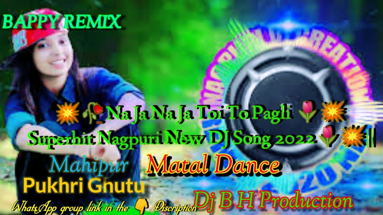 Na Ja Na Ja Toi To Pagli Nagpuri New DJ Song 2022Dj Bappy Remix  djbhproductionofficial