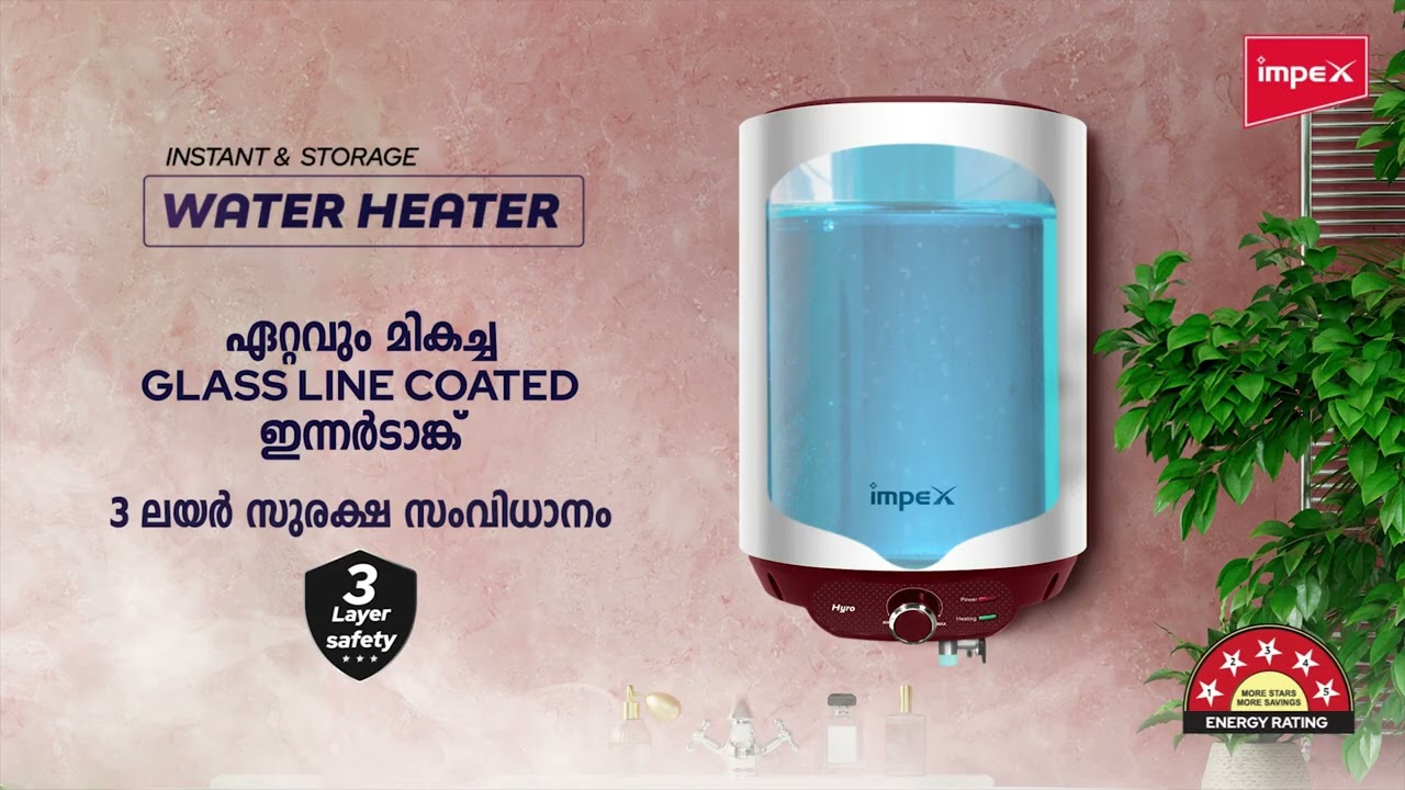 Upgrade your comfort by using Impex water heaters and save maximum with 5-star rated Impex BLDC fans