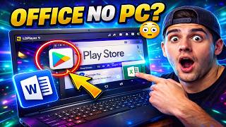 COMO BAIXAR PACOTE OFFICE NO PC COM LDPLAYER 9 FÁCIL E LEVE 2026