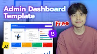 แจกฟรี! Admin Dashboard Template สำหรับทำโปรเจค สวยงามมาก 😎💯