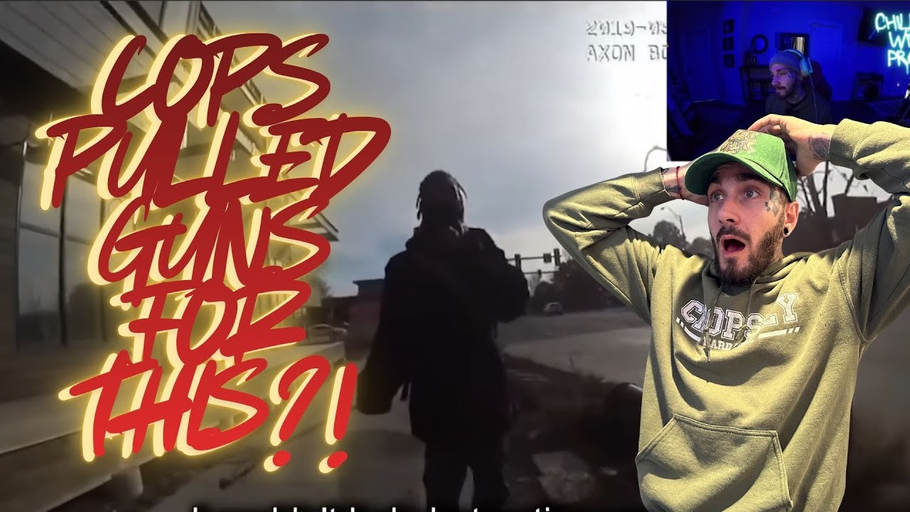 Cops Pull Guns on Innocent Man Picking Up Trash! [REACTION]