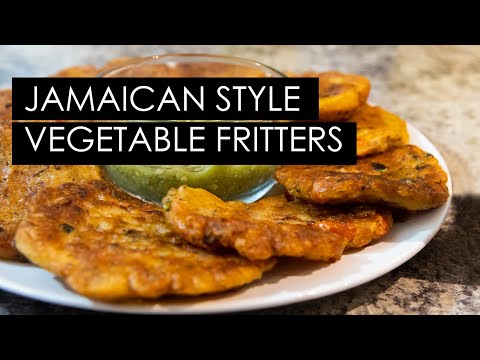 How To Cook Jamaican Style Vegetable Fritters
