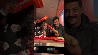 أتحداك تلاقي ساندوتش نص متر زي ده في  مصر كلها     اكسبلور سمعها