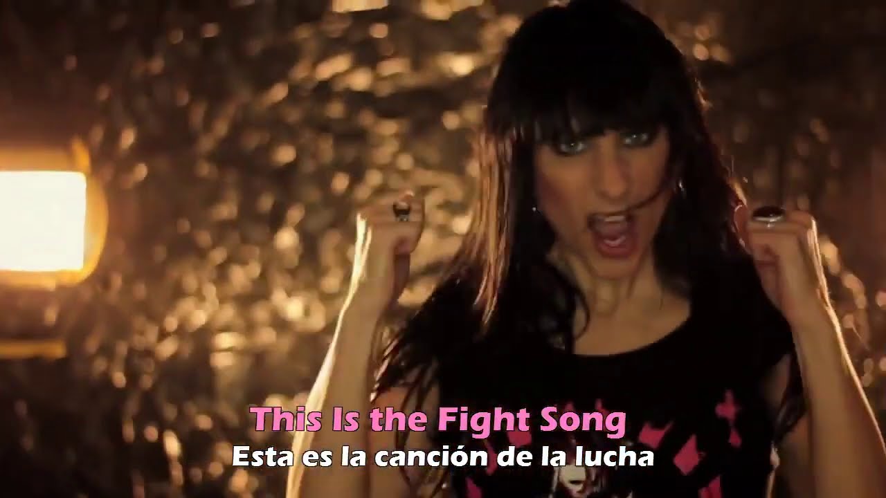 Sister Sin - Fight Song (Lyrics on screen & Sub español - castellano) 2012 (Video) By 