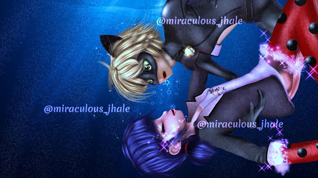 ❥︎•Speededit: Ladybug go under water. The reveal. | Miraculous Jhale