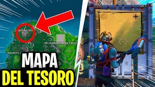 Mapa Del Tesoro Fortnite - busca la senal del mapa del tesoro que hay en chiringuito chatarra desafios semana 10