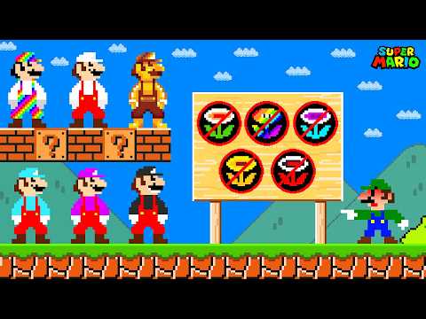 Super Mario Bros. What If All Flower Power-Ups Were Banned?