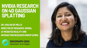 4D Gaussian Splatting at NVIDIA | Dr. Shalini De Mello on Avatars