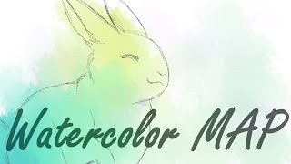 OC Watercolor Vent MAP || Real Life || OPEN