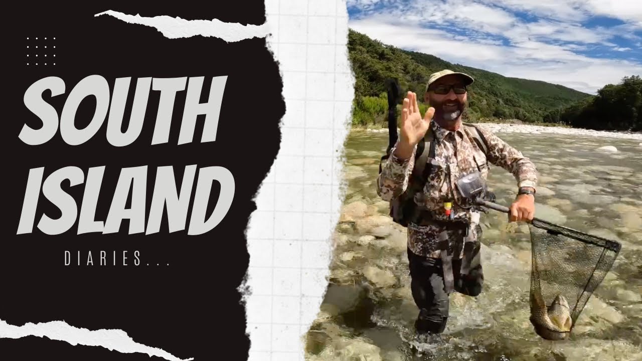 BROWN TROUT Eats BIG DRY FLY / Summer in NEW ZEALAND