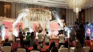 Last April Month Wedding Setup at Courtyard  By Marriott