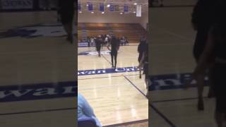 Chowan University Jewels Dance Team At 5On5 Tournament